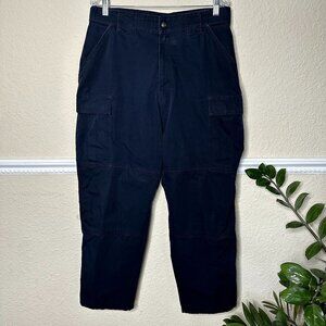 5.11 Tactical Cargo Pants Men's Large Waist 35.5-39 Regular Inseam Navy Blue
